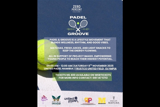 Zero Percent Culture Presents Padel Groove Fundraising Event